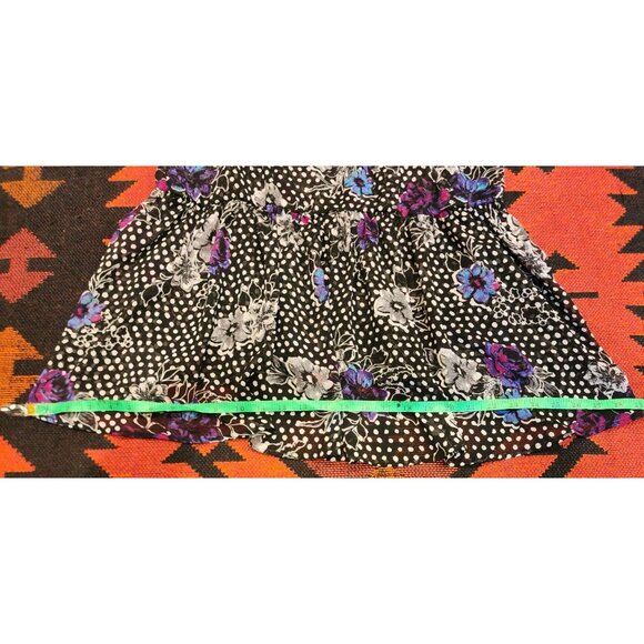 Torrid Women's Plus Size 2 Polka Dot & Floral Print Camisole Swing Top. - Picture 7 of 10